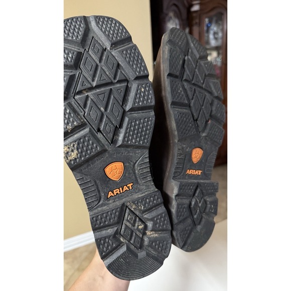 Ariat Workhog EH Square Toe Work Western Cowboy Boots (10020008) 7D - Picture 3 of 9